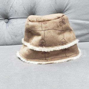 Widgeon Bucket Hat Tan and cream S/M